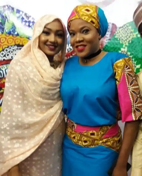 Actress Toyin Aimakhu Pictured With Zahra Buhari